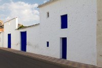 Blue in White, Puerto Lapice, Spain