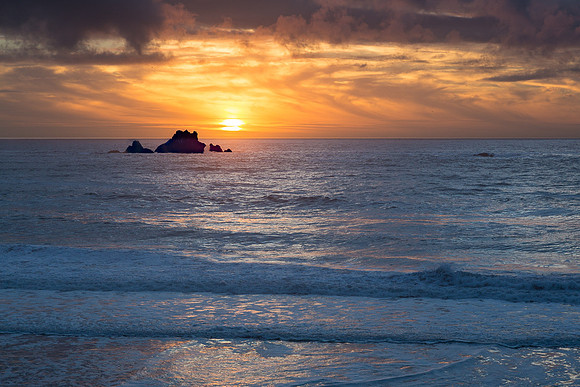 Sea Stack Sunset