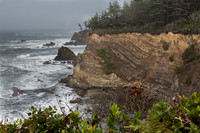 Fog, Surf and Cliffs