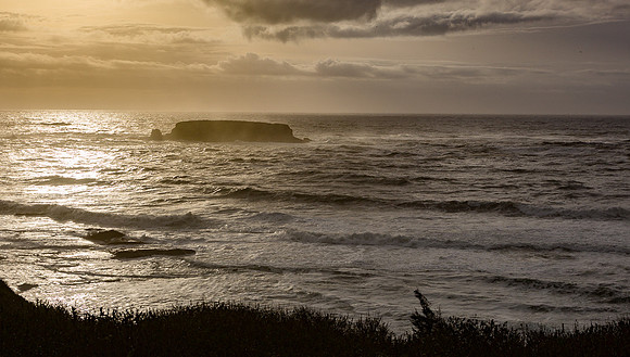 Sunset Sea Stack