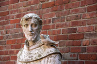 Statue behind Old North Church