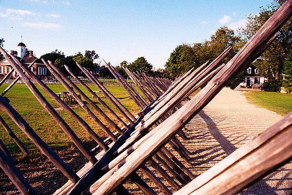 X Fence row