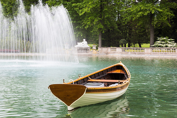 Nemours Reflecting pool