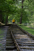 Tack in woods by the canal