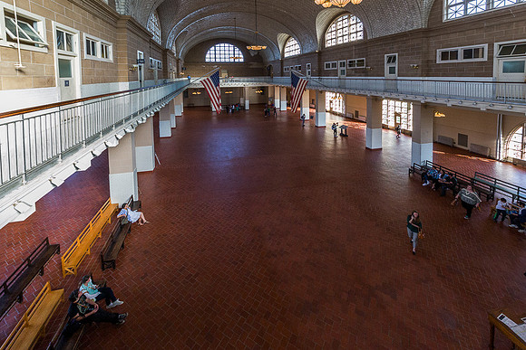 Ellis Island Processing Room 2
