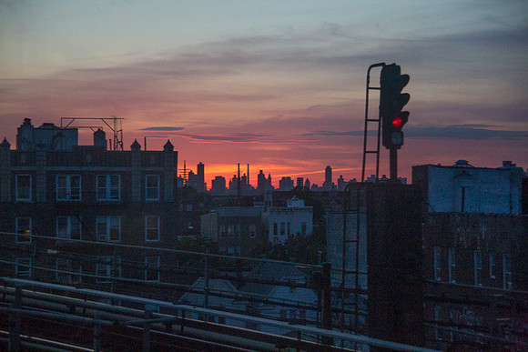 NY Skyline from "The El"