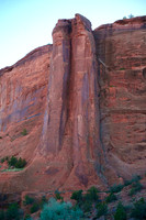 twin towers, Chinle Wash