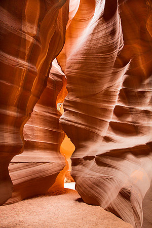 Upper Antelope Canyon, Narrows to Chambr