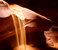 Sandfall, Upper Antelope Slot Canyon