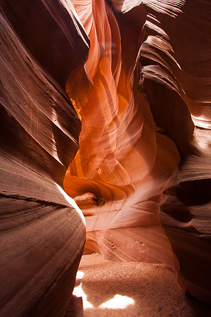 Path, Upper Antelope Slot Canyon - 13