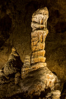 Pillar of Light, Big Room, Carlsbad Caverns