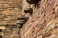 Floor support, Chaco Canyon, NM