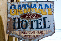 Oatman Hotel Sign