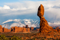 La Sal Mtns & Balanced Rock
