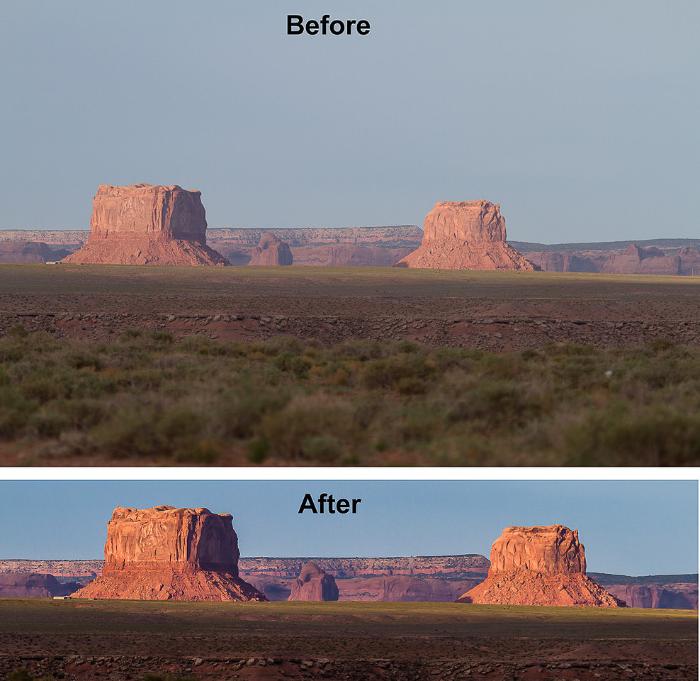 Two Butte's near Round Rock Arizona