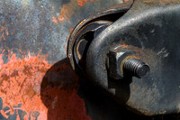 Abandoned truck detail