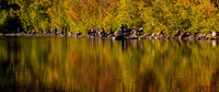 Fishermen and Fall color