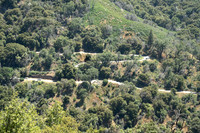 Generals Highway switchbacks