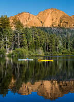 Lake Manzanita with Canoes - 01