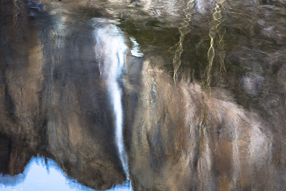 Yosemite Falls - Abstract Reflection