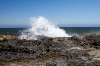 Pacific Wave.  Cape Perpetua, Oregon
