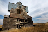 Abandoned grainery in Palouse Area