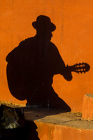 Shadow of guitaris