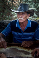 Cuban Dominos Player
