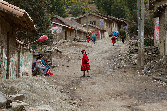 Downtown Huilloc, Peru
