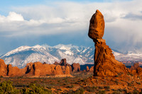 La Sal Mtns & Balanced Rock
