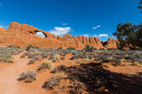 Skyline Arch from Salt Valley