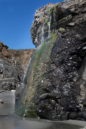 Stengle Beach Waterfall #1