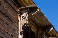 Detail over door, Bodie, CA