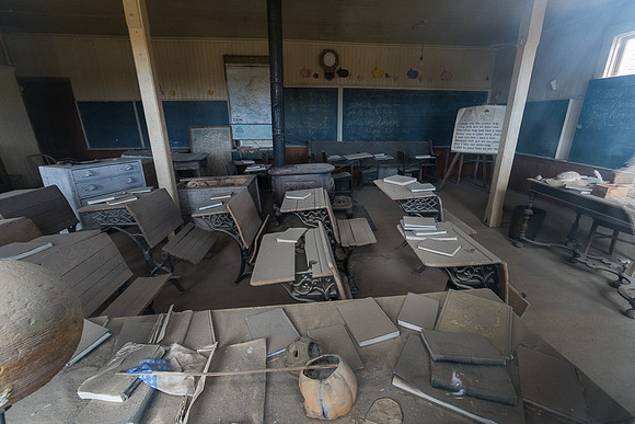 Bodie School room