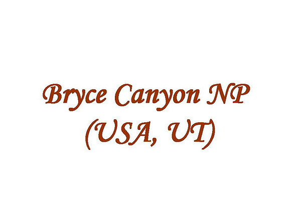 Bryce Canyon NP (USA, UT)