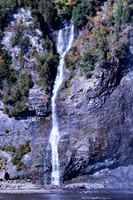 Side falls next to Montmorency Falls, near Quebec City