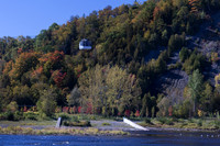 Tram at Montmorency Falls, near Quebec City