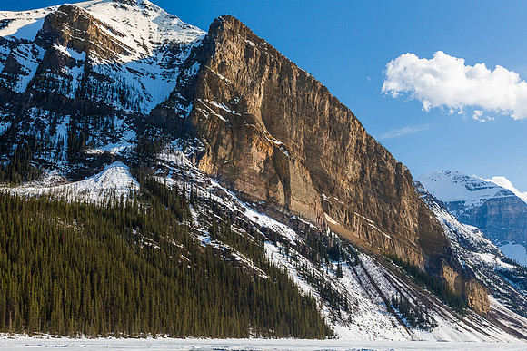 Fairview Mountain reflection in Lake Louise #1