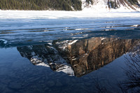 Fairview Mountain reflection in Lake Louise #2