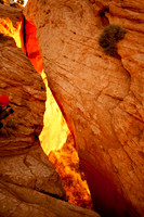 Behind Mesa Arch