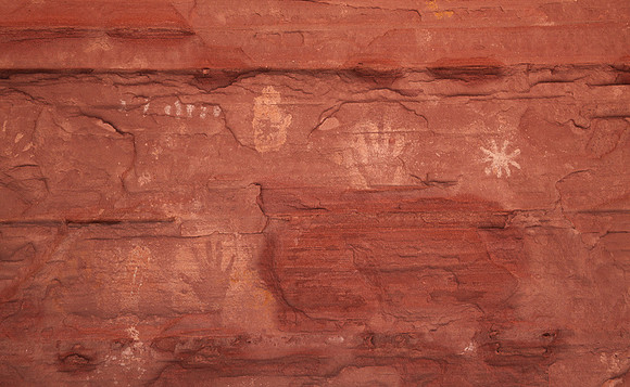 Pictographs, Chinley Wash
