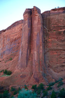 twin towers, Chinle Wash