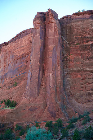 twin towers, Chinle Wash