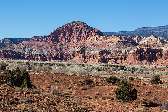 Western edge of Waterpocket Fold