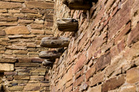 Floor support, Chaco Canyon, NM