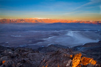 Morning light on the Panamint range above Death Valley 1