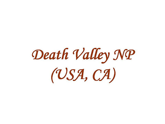 Death Valley NP (USA, CA)