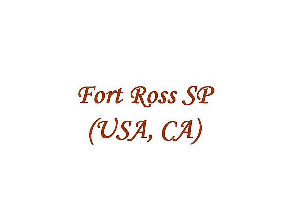 Fort Ross SP (USA, CA)
