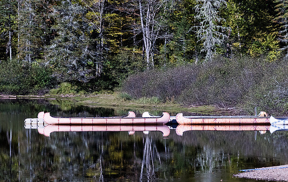 Canoes River Sautauriski Jacques-Cartier National Park, Quebec