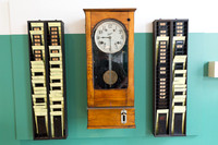 Cotton Mill Punch Clock